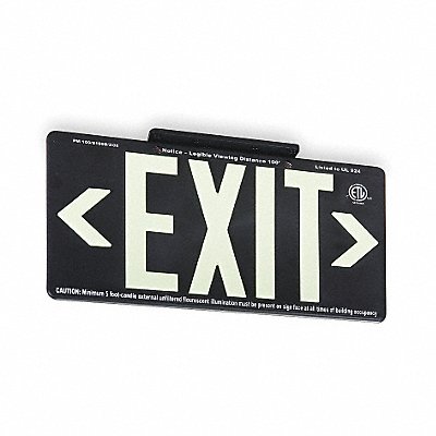 D6993 Exit Sign 8 5/8 in x 15 7/8 in Plastic MPN:GRAN1386