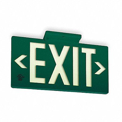 D6991 Exit Sign 8 3/4 in x 15 3/8 in Plastic MPN:GRAN1388