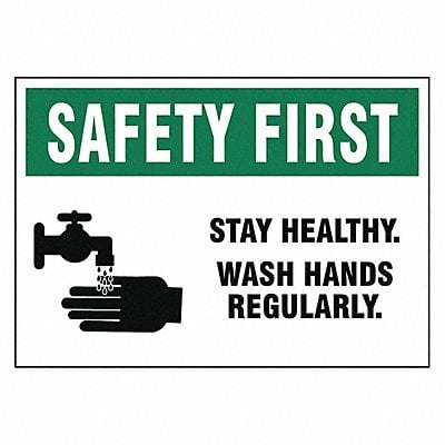 Adhesive Safety Sign MPN:S511-710-V