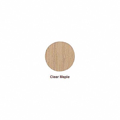 Screw Cap Wood Clear Maple 9/16 Dia PK53 MPN:FC.WP.1SH916.HM