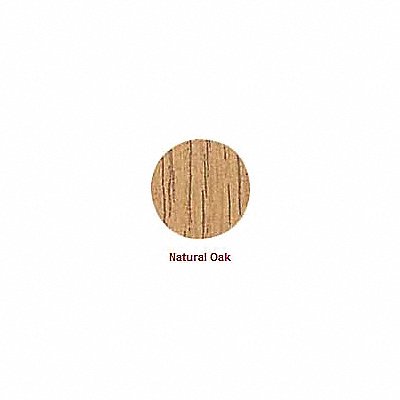 Screw Cap Wood Natural Oak 9/16 Dia PK52 MPN:FCWP916NO 250