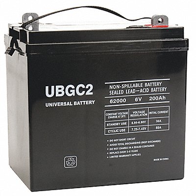 Sealed Lead Acid Battery 6VDC 9.72 H MPN:45966