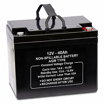 Sealed Lead Acid Battery 12VDC 40Ah MPN:47016