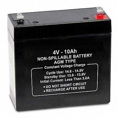 Sealed Lead Acid Battery 4VDC 10Ah MPN:47028