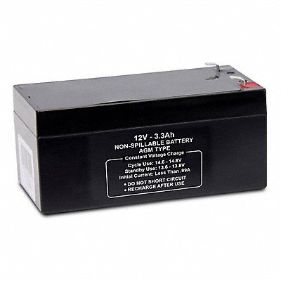 Sealed Lead Acid Battery 12VDC 3.3Ah MPN:47030