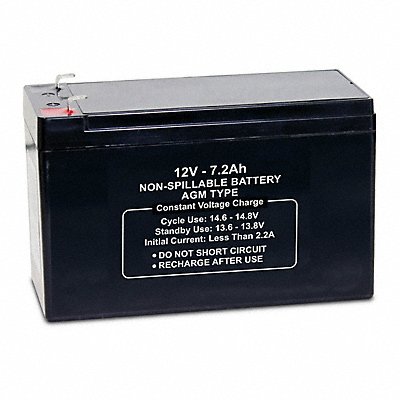 Sealed Lead Acid Battery 12V 7.2Ah AGM MPN:47037