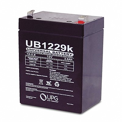 Sealed Lead Acid Battery 12VDC 3.90 H MPN:D5700