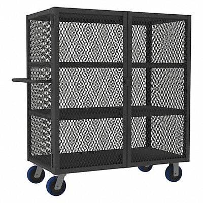 Mesh Security Cart 3000 lb 57x24x48 MPN:HTL-2448-DD-3-6PU-95