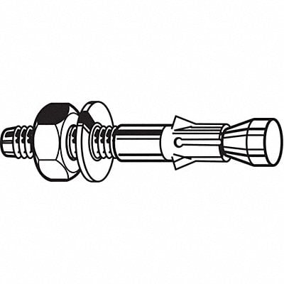 Wedge Anchor SS 303 and 304 Plain PK500 MPN:B70420.025.0325