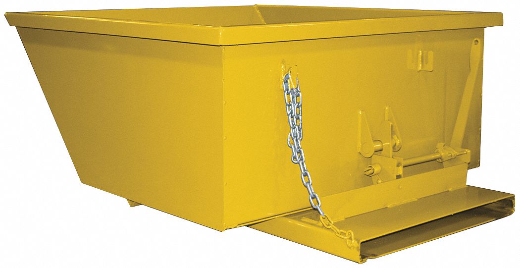 Self-Dumping Hopper 27.0 cu ft Cap. MPN:10077LPYellow