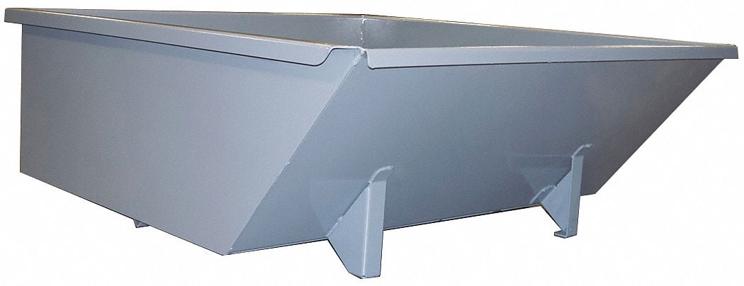 Self-Dumping Hopper 40.5 cu ft Cap. MPN:15077LPGray