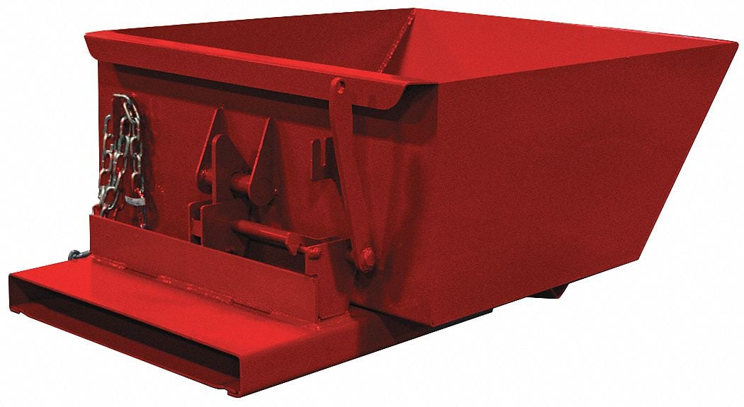 Self-Dumping Hopper 6.8 cu ft Cap. MPN:2555LPRed