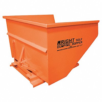 Self Dumping Hopper 5000 lb Orange MPN:26077 ORANGE