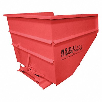 Self Dumping Hopper Medium Duty Red MPN:30077 RED