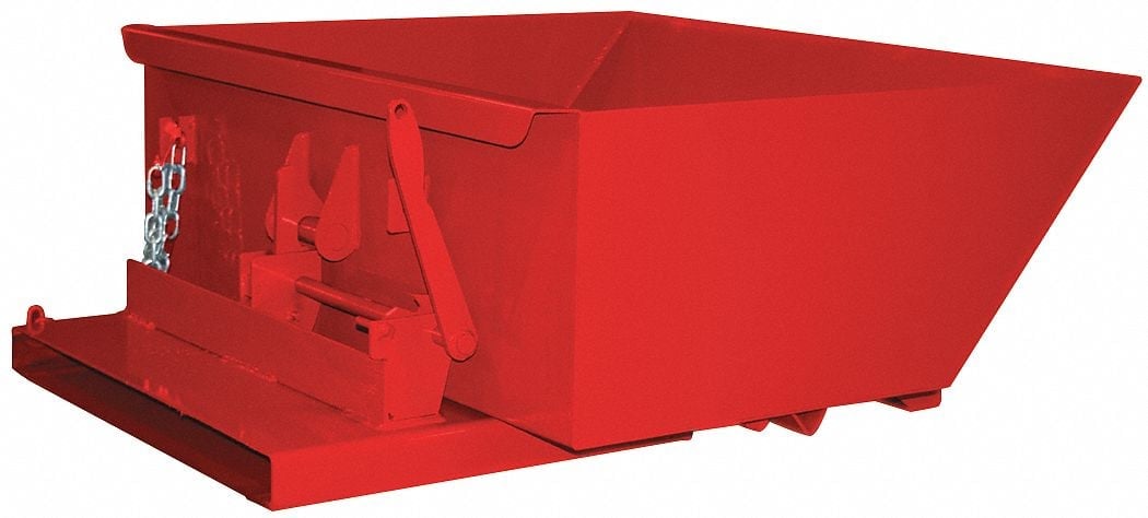 Self-Dumping Hopper 9.0 cu ft Cap. MPN:3355LPRed