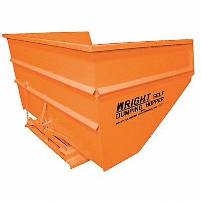 Self Dumping Hopper 6000 lb Orange MPN:40099 ORANGE