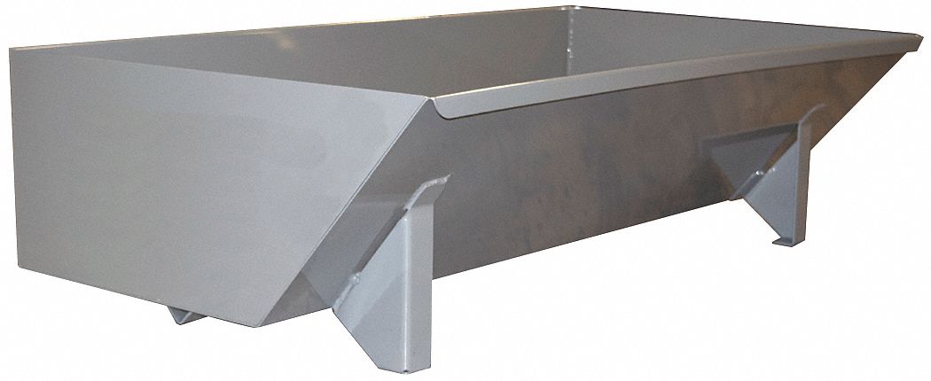 Self-Dumping Hopper 13.5 cu ft Cap. MPN:5055LPGray