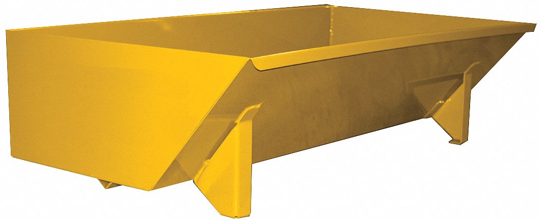 Self-Dumping Hopper 13.5 cu ft Cap. MPN:5055LPYellow