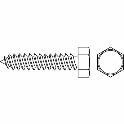 Scrw Sz #14 Zinc 5/8 L PK100 MPN:SMHWI-1400620SL-100P