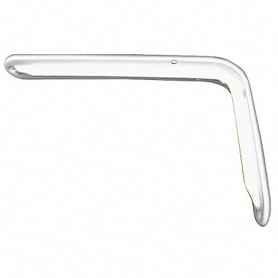 Shelf Bracket Steel White 7-3/4 in L MPN:33TZ32