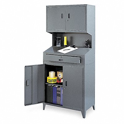 CabinetHutch 72.5 x31.5 x21 Gray NonMbl MPN:SW02010G