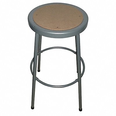 Round Stool 4 Legs Gray 30 H MPN:44N707