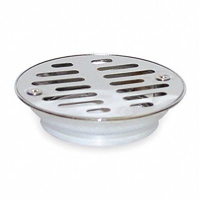 Shower Drains Dia 1-1/2 Round Brass MPN:1RLV5