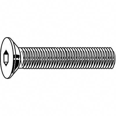 ScktFltHdScrw Steel #4-40 1/4 L PK23800 MPN:B07415.011.0025