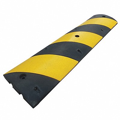 Speed Bump 12in.W 2-1/4in.H 48inL Rubber MPN:29NH40