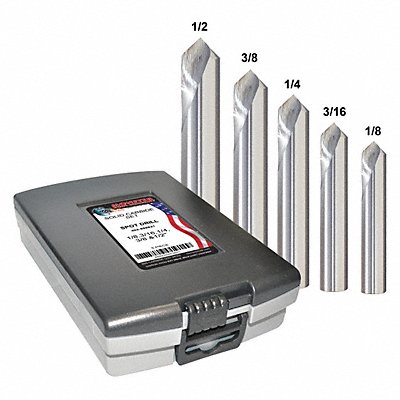 Spotting Drill Bit Set 5 Pcs Carbide MPN:402-888811