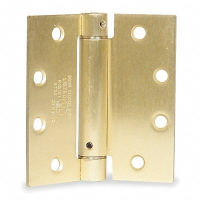 Spring Hinge Steel Door Leaf 4-1/2 H MPN:4PA84