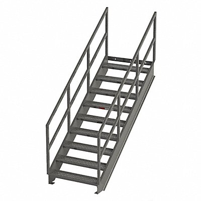 Stair Unit Carbon Steel 10 Steps MPN:IS70-36