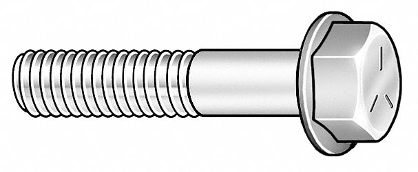 Flange Bolts Fastener L 2 in PK50 MPN:2FB99