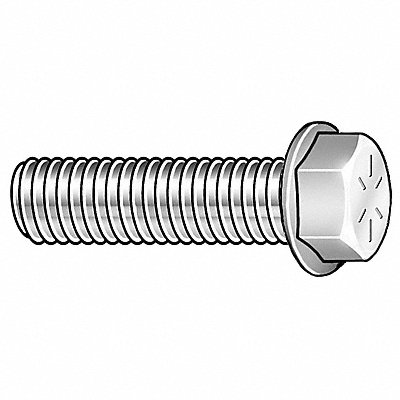 Flange Bolts Fastener L 1 1/2 in PK25 MPN:2TJ81