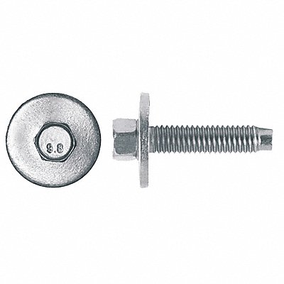 Bolt M6-1.0mm Zinc and Yellow 28mm 25PK MPN:5699PK