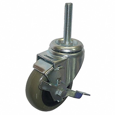 NSF-Listed Sanitary Threaded Stem Caster MPN:20TM23