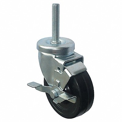 NSF-Listed Sanitary Threaded Stem Caster MPN:20TM30