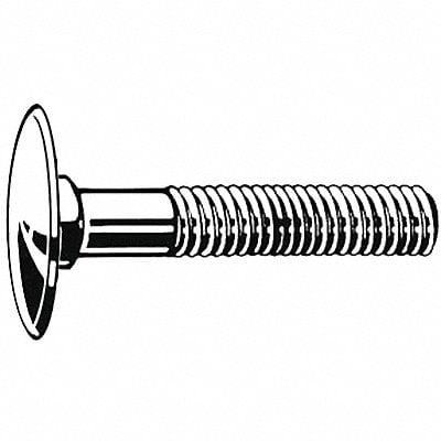 Step Bolt Fastener L 1 in PK50 MPN:U08350.025.0100