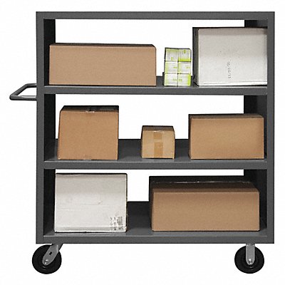 Stock Cart Heavy Duty 3 Shelf 48 X 30 MPN:2SPT-3048-3-2K-95