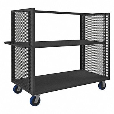 2 Sided Low Deck Cart 1 Shelf 3600 lb. MPN:2SPT-EX3060-1A-2K-6PU-95