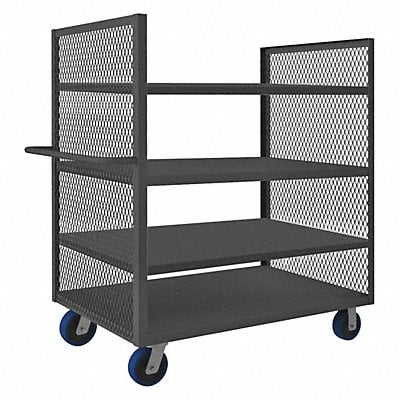 2 Sided Low Deck Cart 4 Shelves 3600 lb. MPN:2SPT-EX3060-4-2K-6PU-95