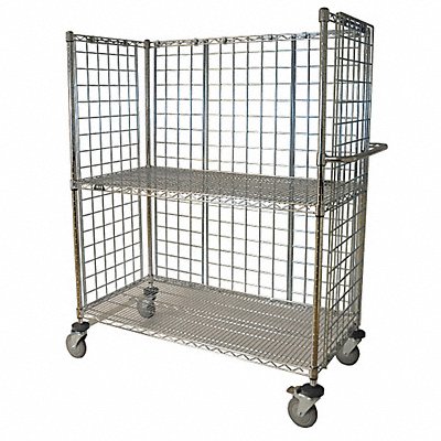 Wire Cart 24 in W 48 in L Steel MPN:ITC-2448-54C