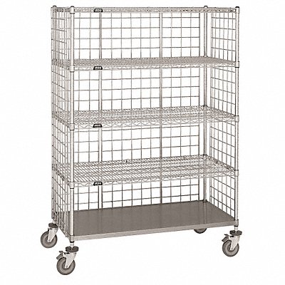 Wire Cart 24 in W 60 in L Steel MPN:LC-2460C