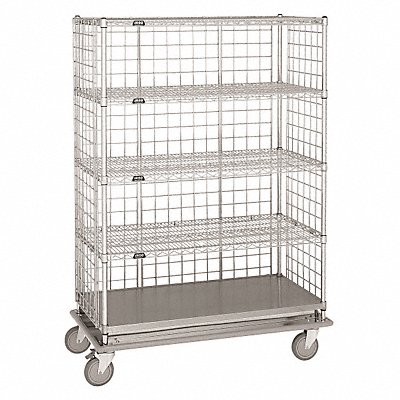 Wire Cart 24 in W 60 in L Steel MPN:LCH-2460C