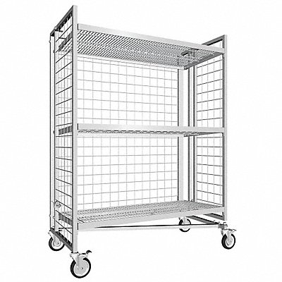 Nesting Wire Cart 21 in W 45-1/2 in L MPN:NTM-48-GHR