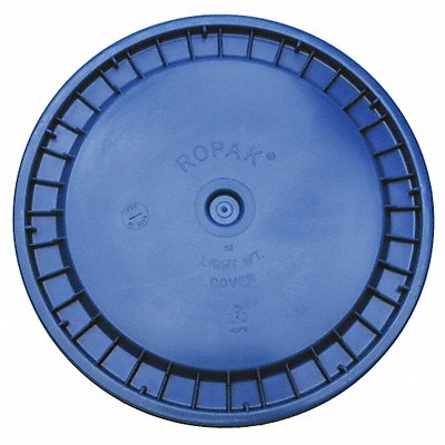 K4870 Plastic Pail Lid Blue HDPE MPN:ROP2100CVR-SN-BL