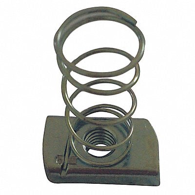 Channel Nut w/Spring Galvanized Steel MPN:22FP78