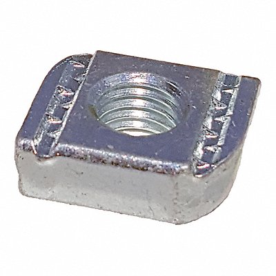 Square Nut Steel Overall W 1 3/8in PK25 MPN:V220 1/2