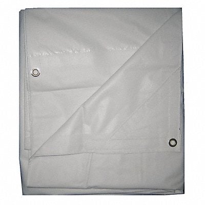 Tarp Fire Retartdant Vinyl 8x10Ft MPN:5WTW6