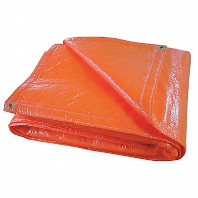 Tarp Polyethylene 12 Hx20 W Ft Orange MPN:5WUE7